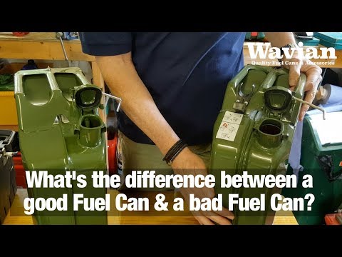 Video: Is het illegaal om een jerrycan met diesel te vullen?