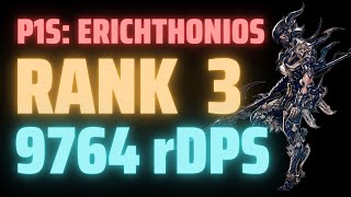 FFXIV Dragoon Parsing: P1S Erichthonios Rank 3 | 9764 rDPS