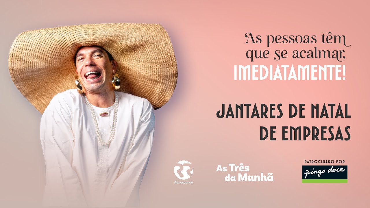 Jantares de Natal de empresas - As pessoas têm que se acalmar, imediatamente!