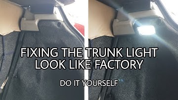 INSTALLING TRUNK LIGHT LOOK  FACTORY| LXI TO ZXI MODIFICATION| MARUTHI SUZUKI |THIS METHOD TO ALLCAR