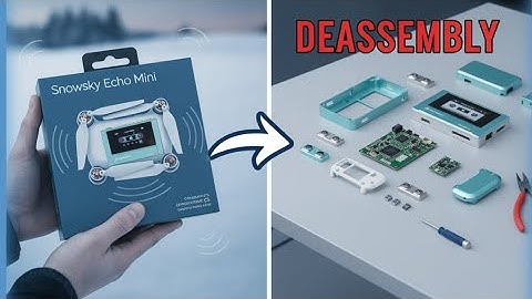 Snowsky Echo Mini. 🔨 Disassembly  Idea: The  Teardown Concept: Visually represent the device.