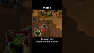 mettle — WarCraft 3 dialogue scene