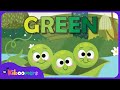 The Color Green Song for Preschoolers - Fun Educational Music for Kids - The Kiboomers