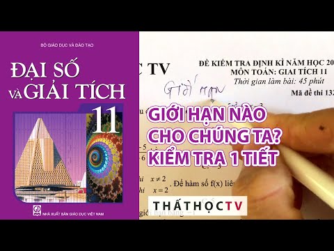 Ôn Tập Kiểm Tra 1 Tiết Giải Tích 11 Chương 4: Giới Hạn
