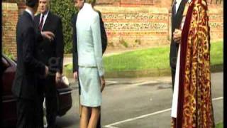 Princess Diana at William's Confirmation