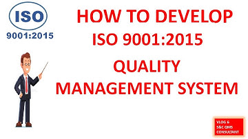 HOW TO DEVELOP ISO9001 2015 QUALITY MANAGEMENT SYSTEM