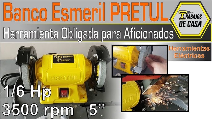 Esmeril banco 8″ 550W Surtek – Home Built