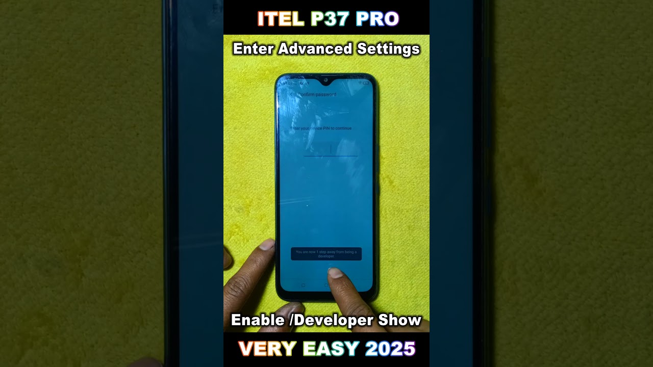 Itel P37 Pro Oem /Unlocking Enable - Developer Show 2025 🔥 Advanced Developer Menu 2025 