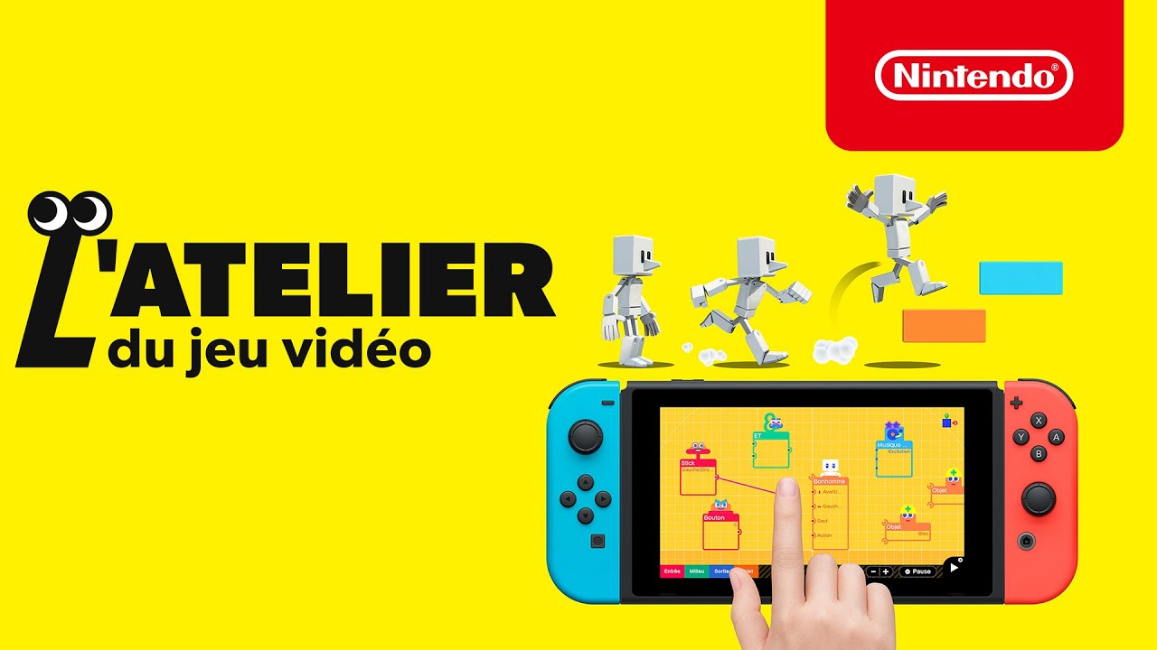 Plongez Dans L Atelier Du Jeu Video Nintendo Switch Youtube
