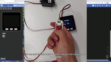 M5Stack Ui Flow tutorials - E4 Servo PWM
