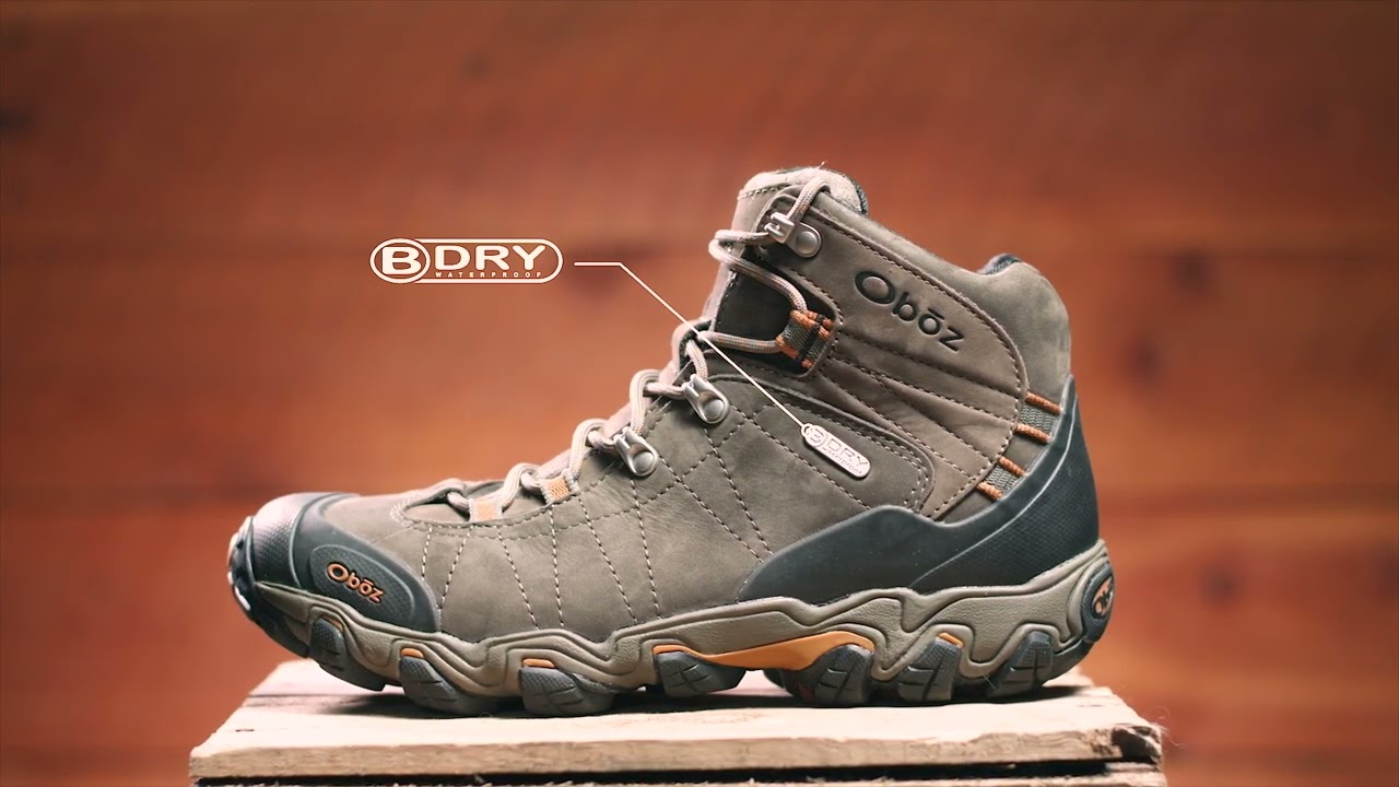 Oboz - Bridger Mid B-Dry Hiking Boot - Men's