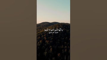 تلاوة جميلة خاشعة بصوت الشيخ ماهر المعيقلي 🤍🎧 #قرآن #قران_كريم #ماهر_المعيقلي