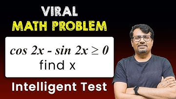 Viral Math Problem | Solve the Inequality by GP Sir