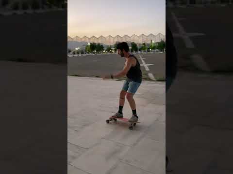 Surfskate outside of