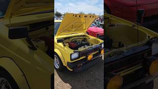 Toyota Starlet An Iconic Masterpiece In A Playful Hue