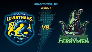 SMITE Pro League Road to Worlds Week 4 : Atlantis Leviathans Vs Styx Ferrymen