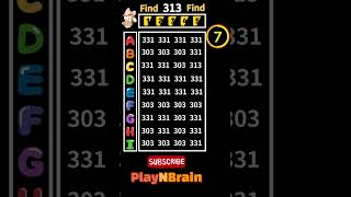 Find 313