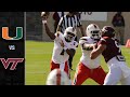 Miami vs. Virginia Tech Football Highlights (2020)