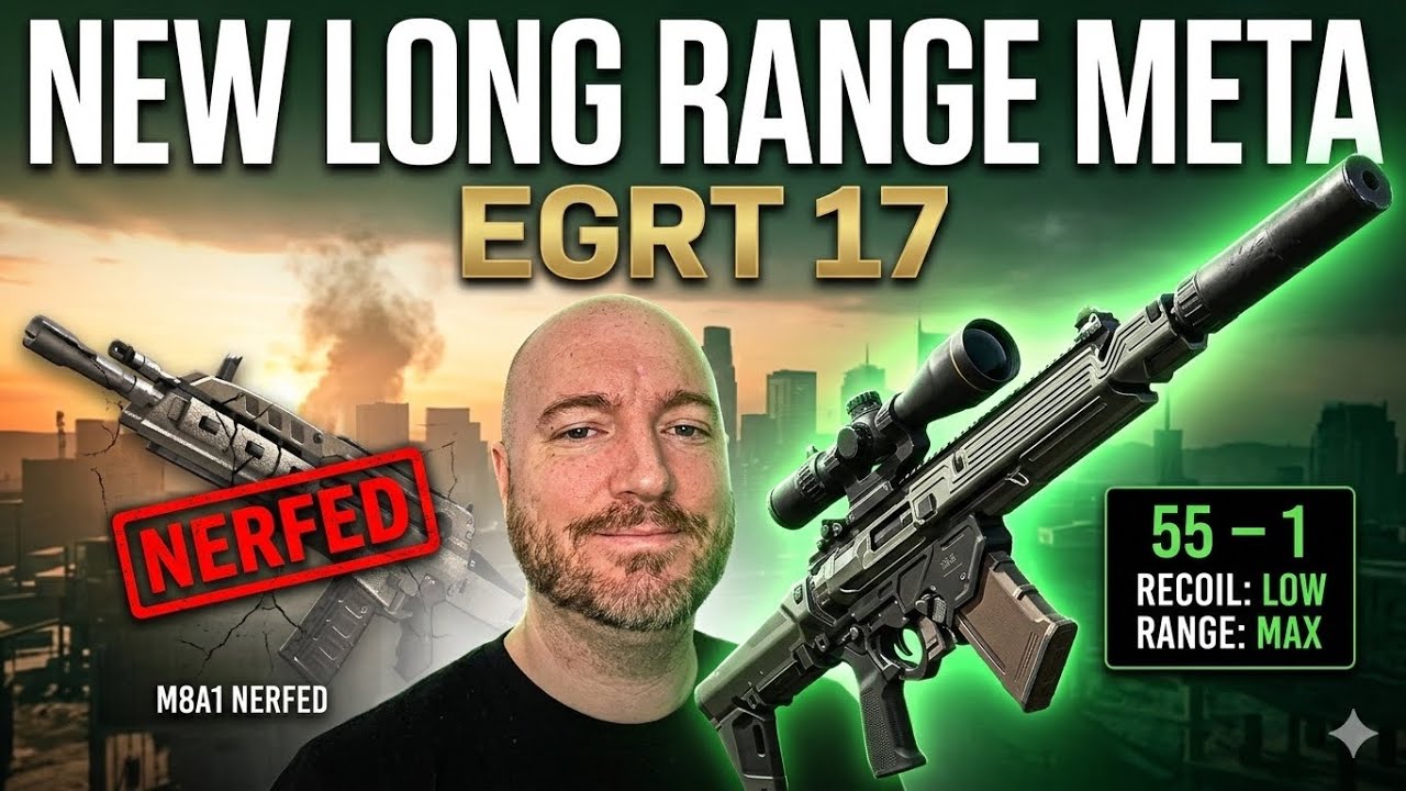 EGRT-17 is THE #1 Warzone Meta AR! (55-1 Warzone Solos)