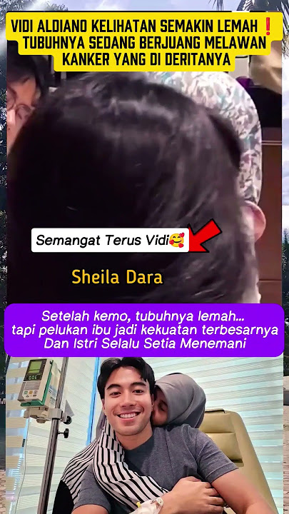 'Terbaring Lemah Usai Kemo, Vidi Aldiano Dapat Pelukan Penuh Cinta dari Sang Ibu ❤️' #vidialdiano
