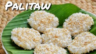 Palitaw Glutinous Rice Flour | Meryendang pinoy recipe pang negosyo