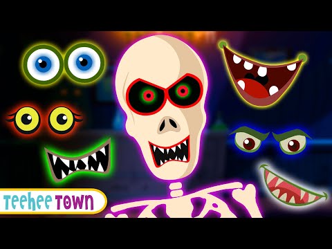 видео: Spooky Scary Skeletons Missing Face Song + More Kids Songs And Nursery Rhymes | Teehee Town