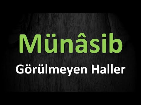 Münâsib Görülmeyen Haller