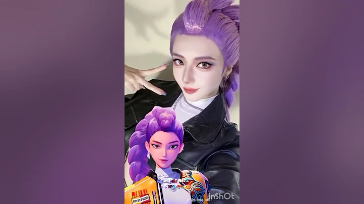 k-pop demon hunters singing golden||k-pop cosplay||#kpopdemonhunters #jinu #rumi