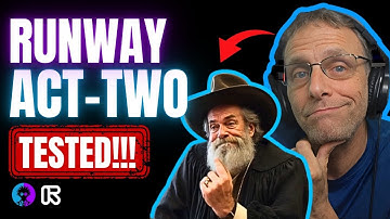 Runway Act 2 is Here. Full facial and gesture motion tracking!