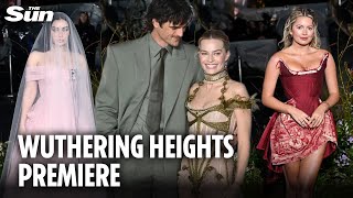 Margot Robbie Stuns In Seethrough Corset Dress As She Leads Stars At Wuthering Heights Premiere