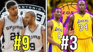 Ranking The 10 Greatest DUOS of AllTime