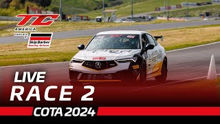 LIVE | Race 2 | Circuit of The Americas | TC America powered by Skip Barber 2024