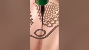 CNC milling of PCB circuit boards！so beautiful！#pcb  #networkengineers#network #router