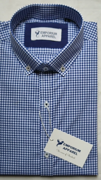 Micro Check Shirt #cotton #onlineshopping #brand #fashionstyle #highlights #highquality