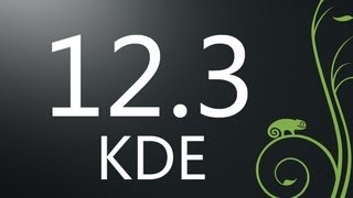Install OpenSUSE - 12.3 [KDE]