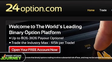 24Option Broker | Binary Options | 24% Bonus at 24 Option