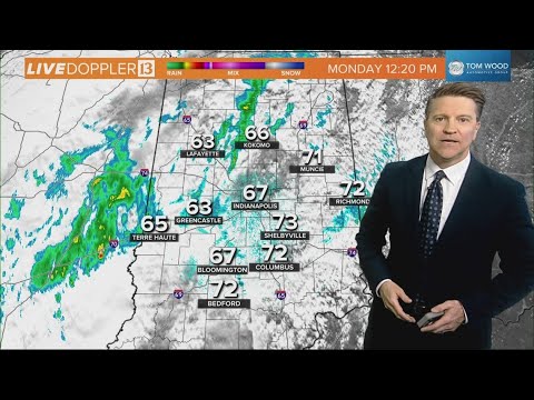 Live Doppler 13 forecast | Noon update for Monday, April 29, 2024