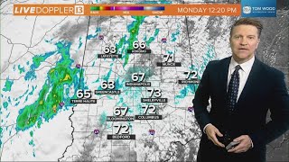 Live Doppler 13 forecast | Noon update for Monday, April 29, 2024