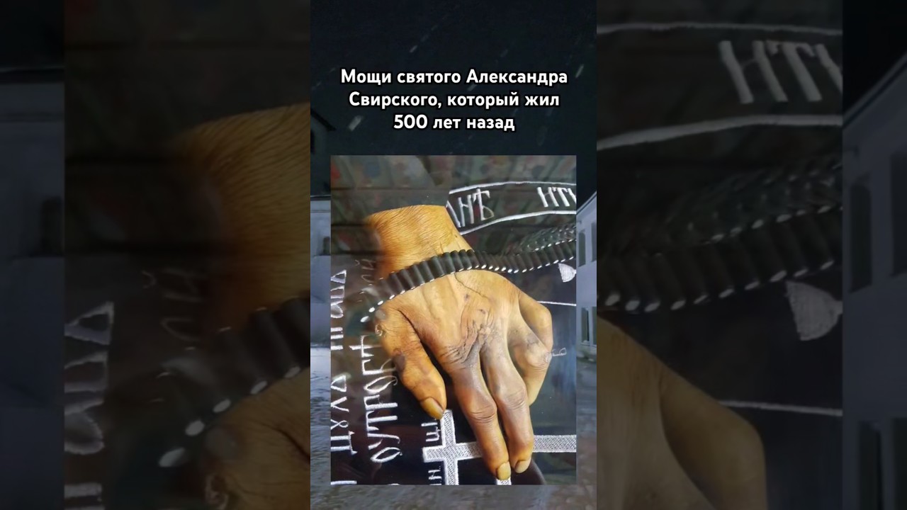 Этот великий святой жил 500 лет назад. АЛЕКСАНДР СВИРСКИЙ