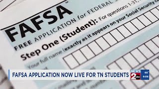 FAFSA application live for TN students