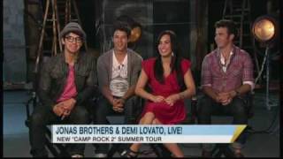 Catching Up With Jonas Brothers and Demi Lovato YouTube Videos