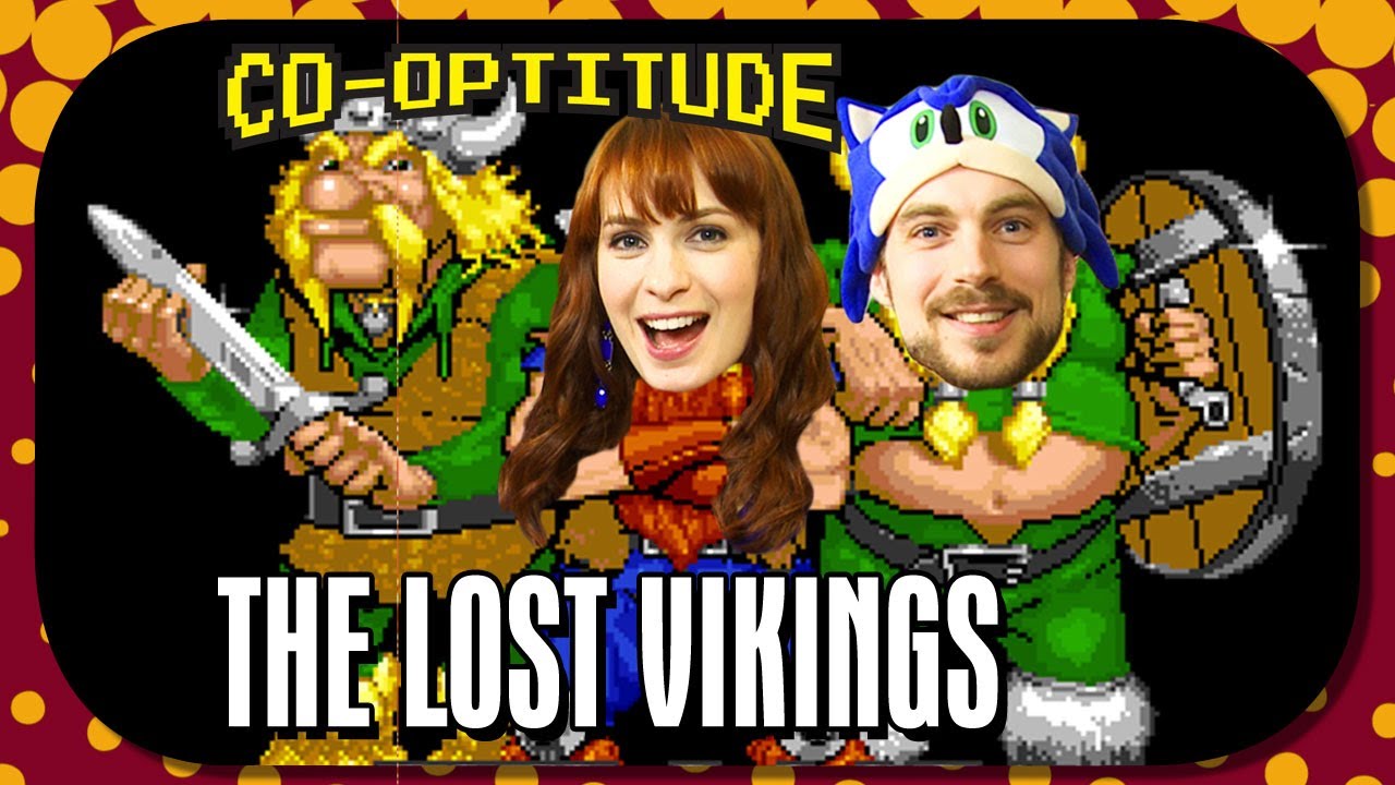 Felicia Day Plays The Lost Vikings with Ryon Day: Co-Optitude Ep 18