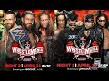 All wwe wrestlemania 37 moving match cards 2021