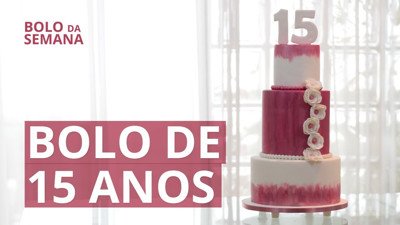 Bolo de 15 Anos