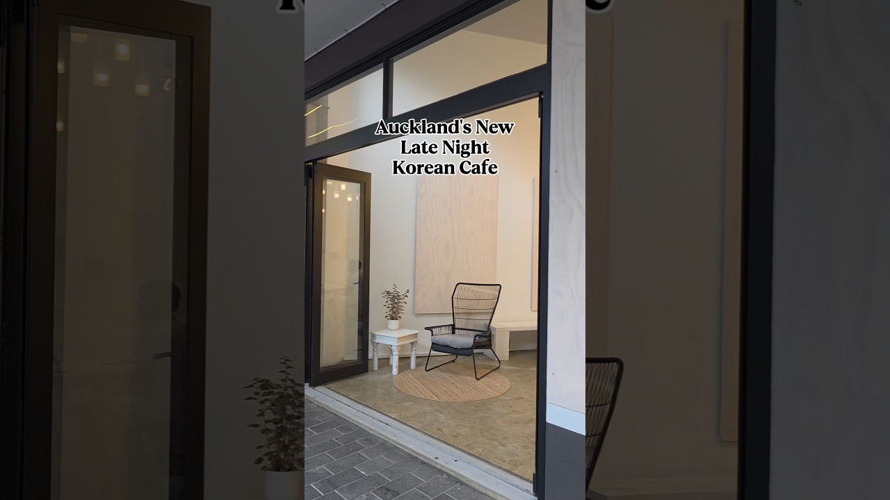 Auckland has a new Korean Cafe open till late night! 
