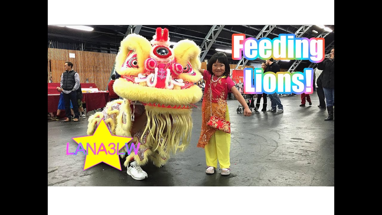 Best Feeding Lion Dance Lucky Money on New Years - Lana3LW