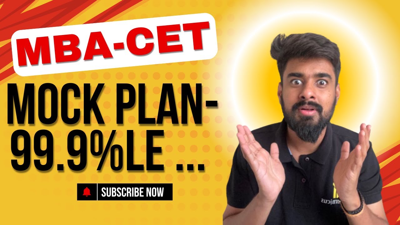 Can I Crack Mba Cet In 1 Month