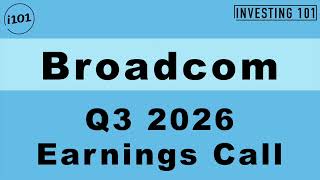 Broadcom Q3 2026 Earnings Call | Custom AI Accelerators & VMware Cloud Integration Fuel Revenue