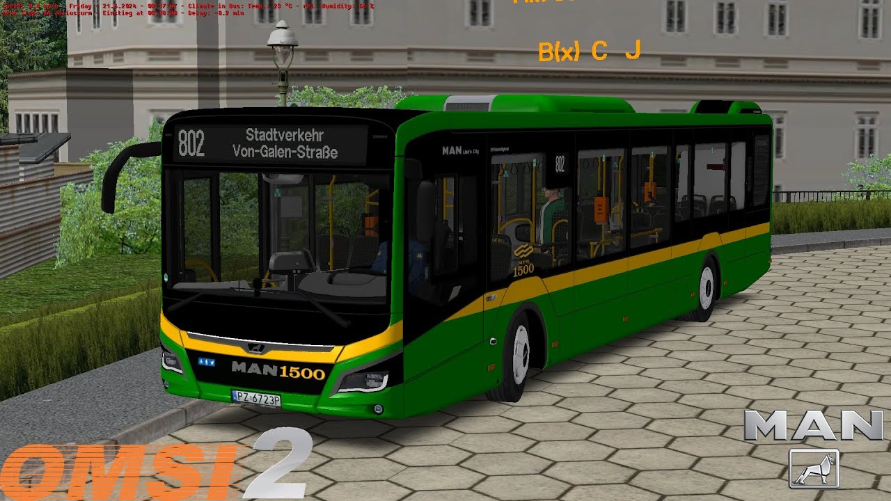 Omsi 2 - Gerolstein - Line C - MAN New Lion's City 12C