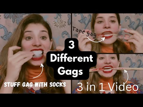 Three Different Gags 🥰 | Stuff , Stocking and Tape | Mostly Requested 🥰 | #aqsaadil #viralvideo